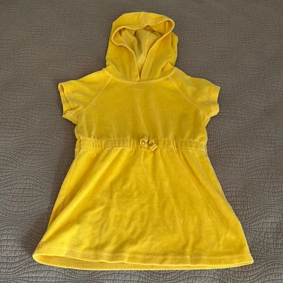 Hanna Andersson Terry Hoodie Cover-Up - Picture 1 of 6